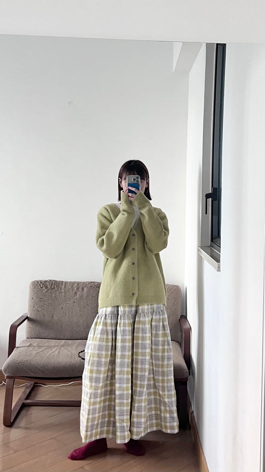 Eudora skirt in checked