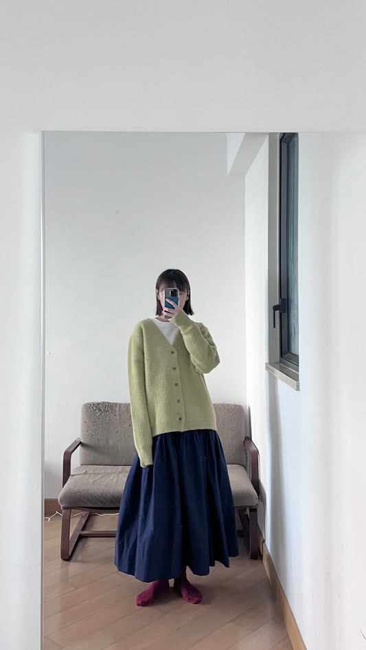 Eudora skirt in navy (pre-order)