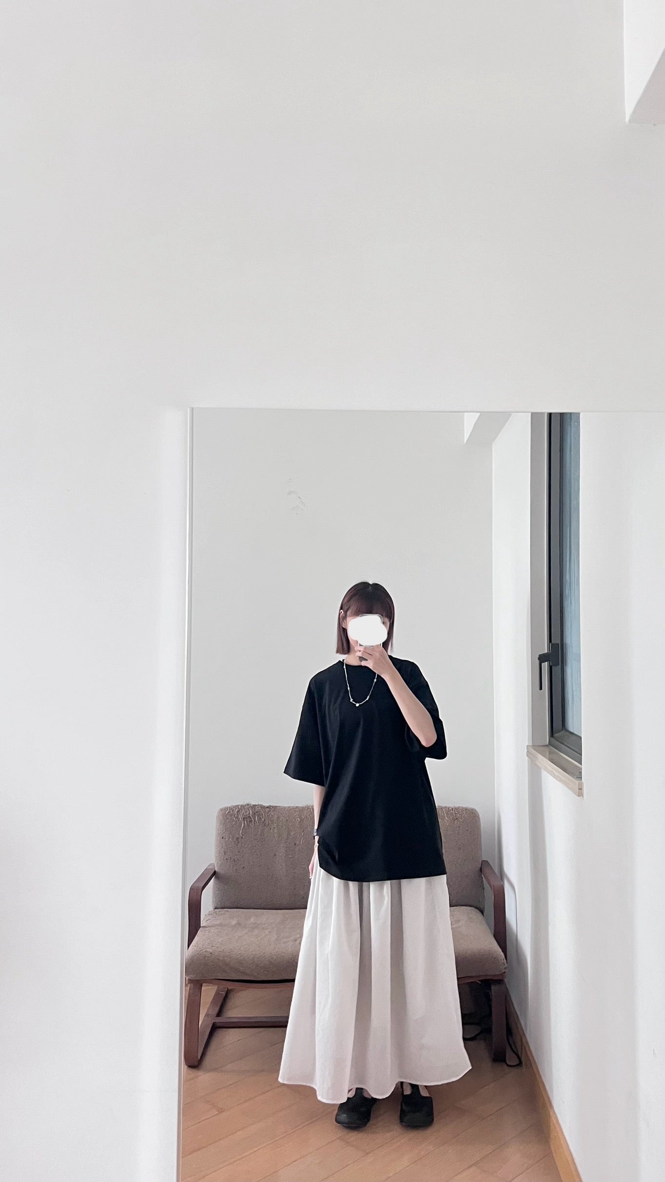 gender free coolease oversized tee in black (pre-order)