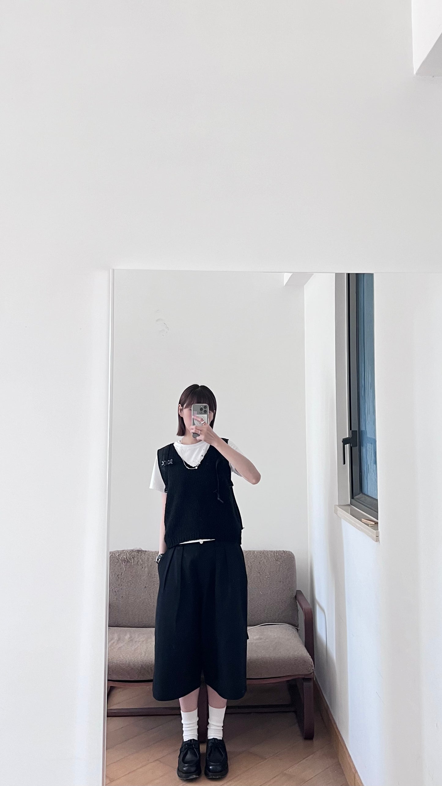 firm flow cropped trousers (pre-order)