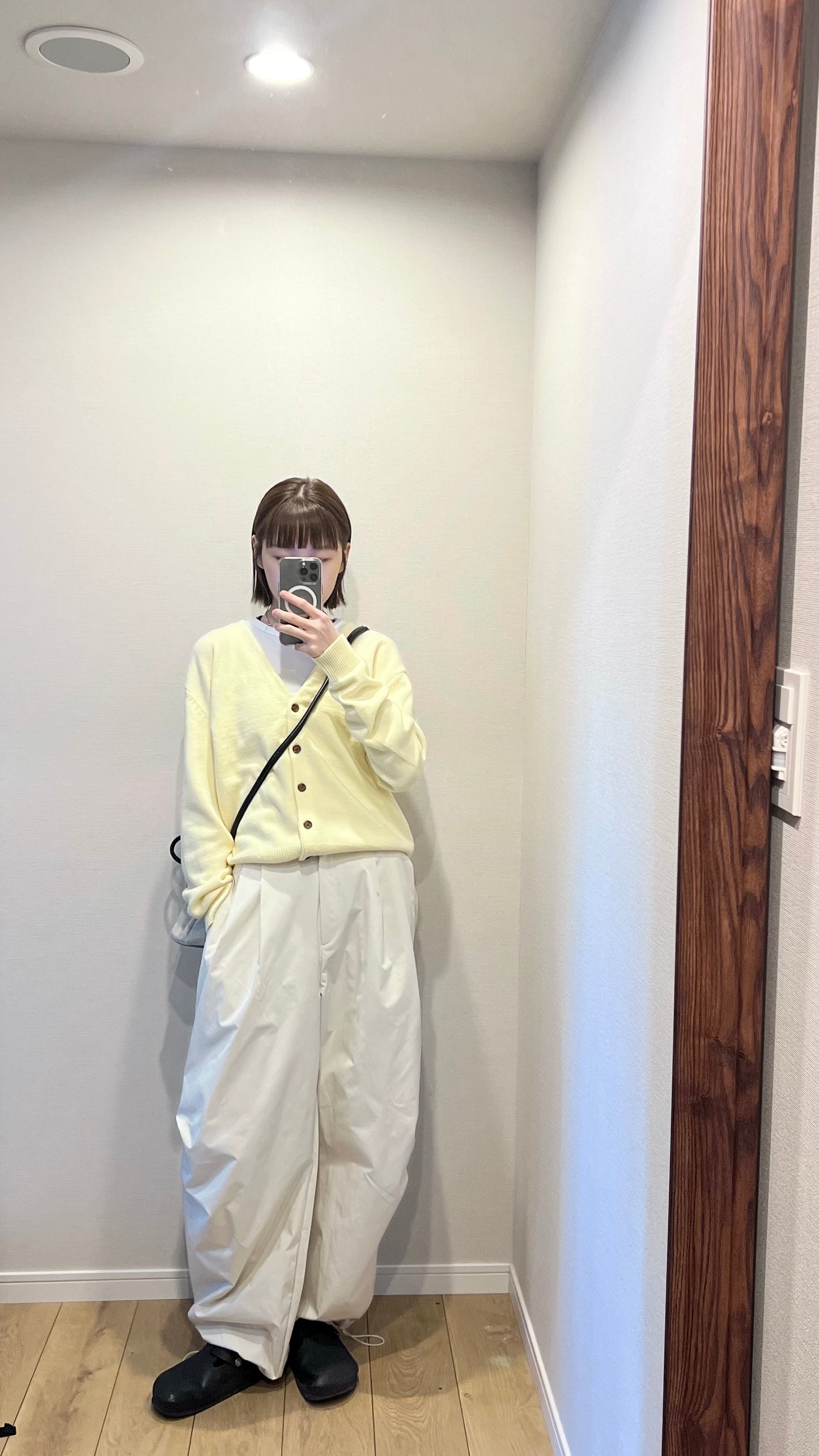 classic high-end cardigan in butter yellow (pre-order)
