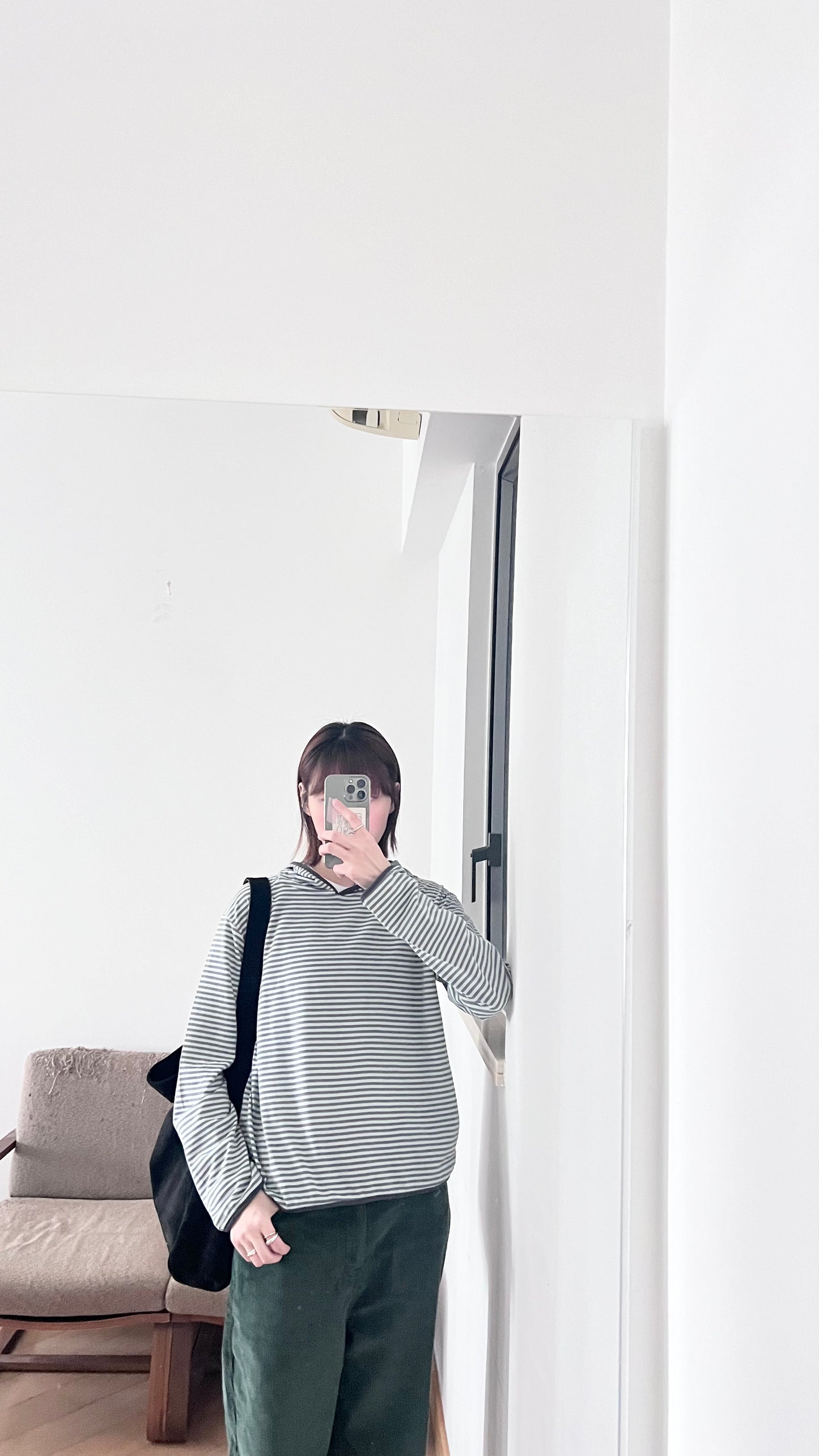 clean fit hoodie tee in mint (pre-order)