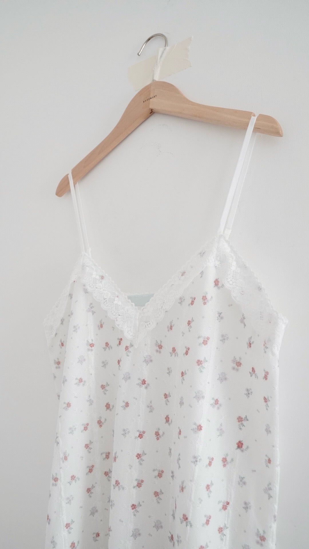 retro french lace floral dress top in white (pre-order)