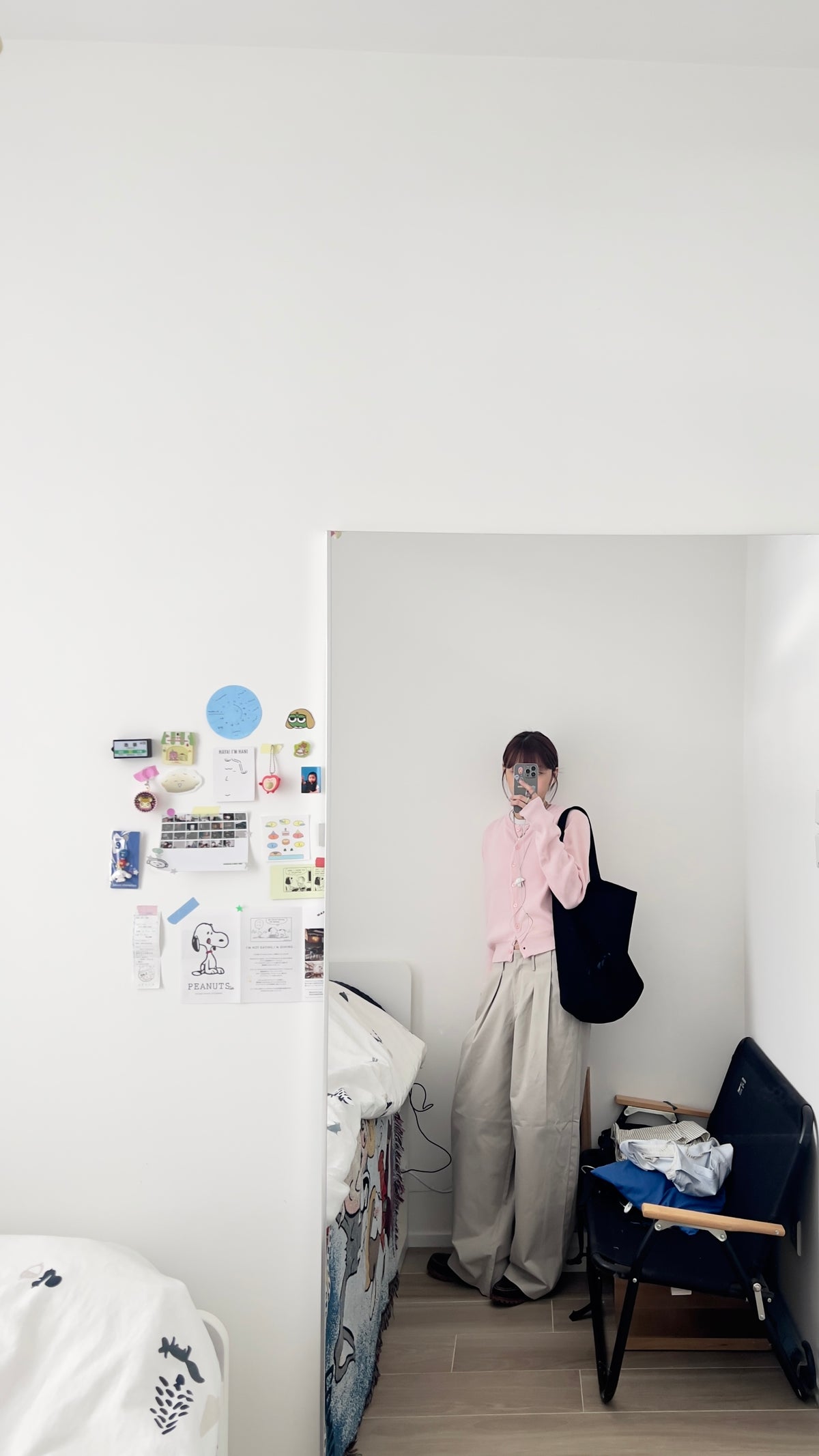 mizu classic cardigan in pink (pre-order)