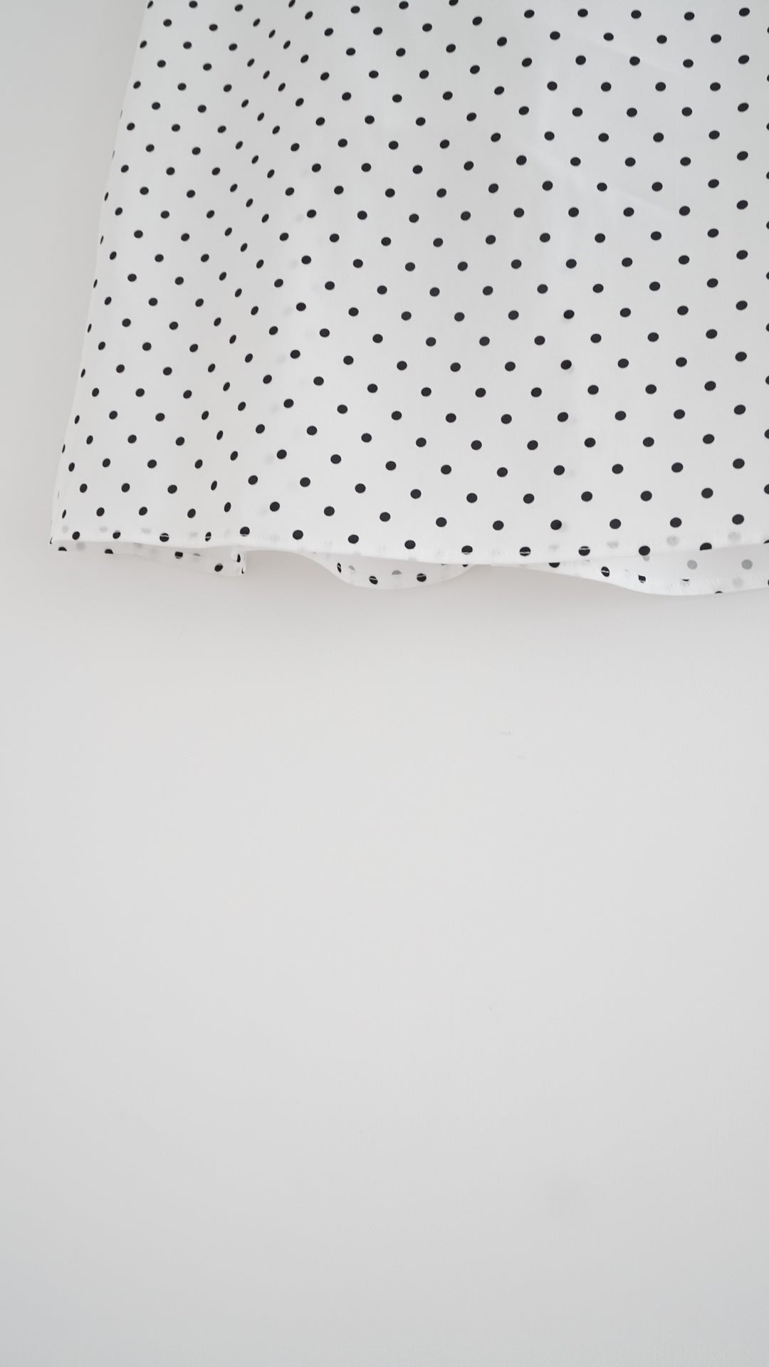 jenny dot midi skirt in white (pre-order)