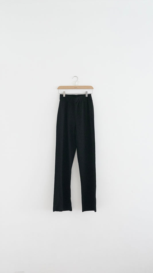slimflex pants in black