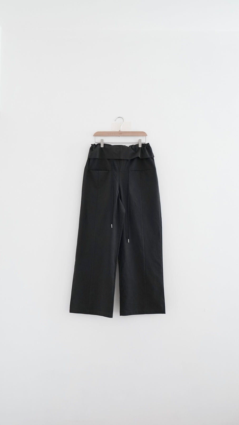 voss high end low waist vintage pants in charcoal (pre-order)