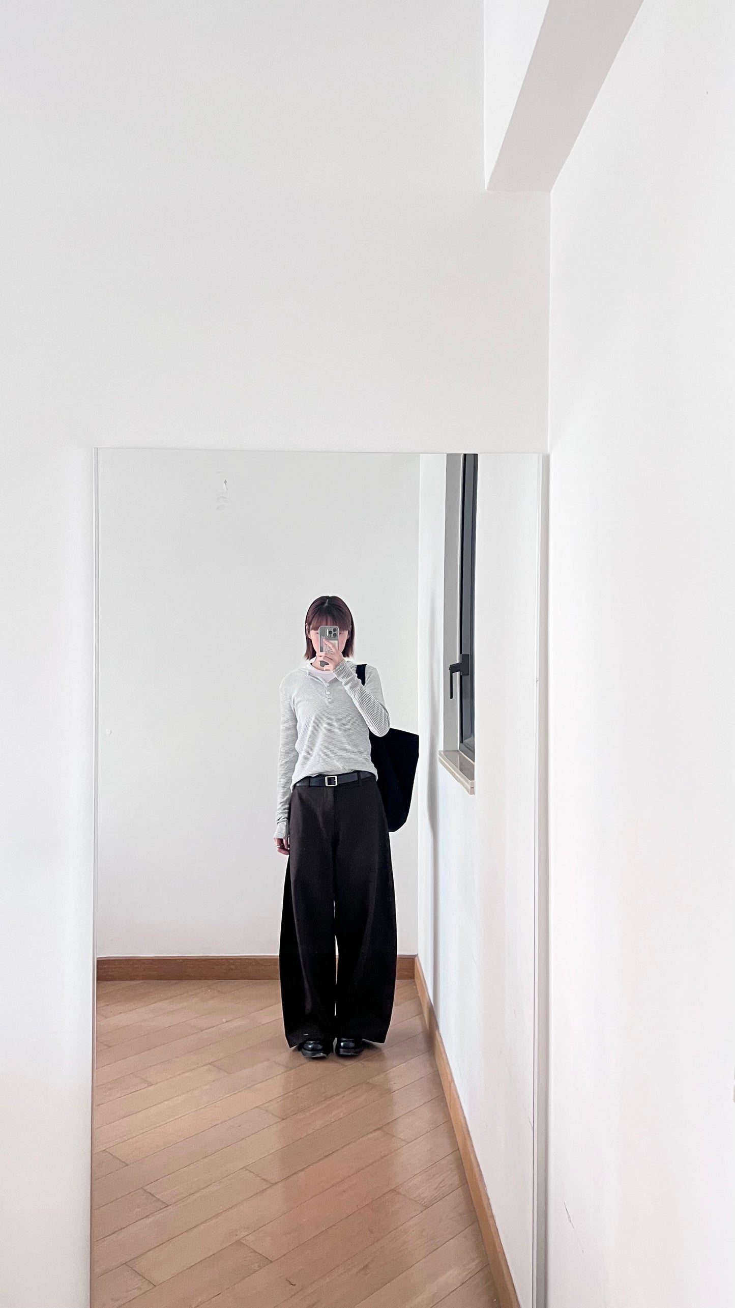 made-to-order ❇️ sculpted cocoon pants in brown (pre-order)