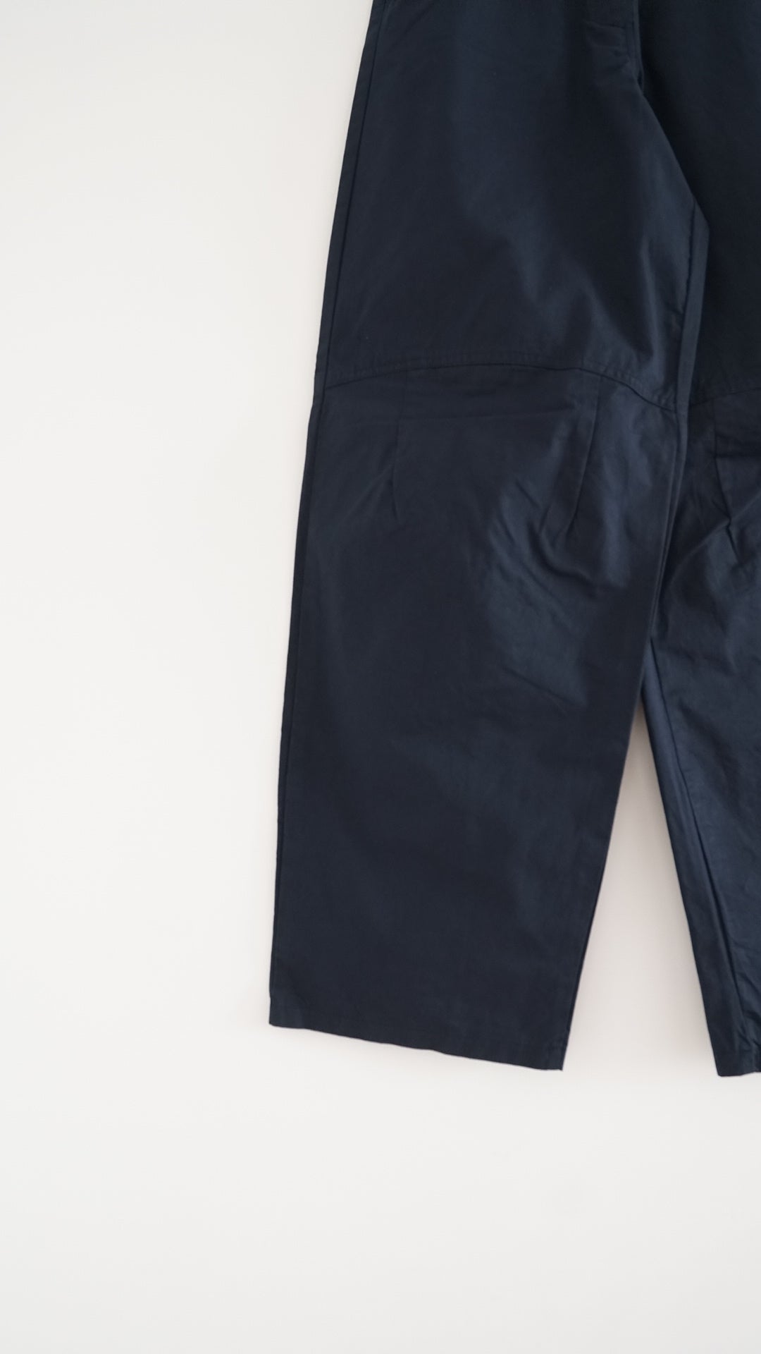 gemma barrel-leg pants in navy (pre-order)