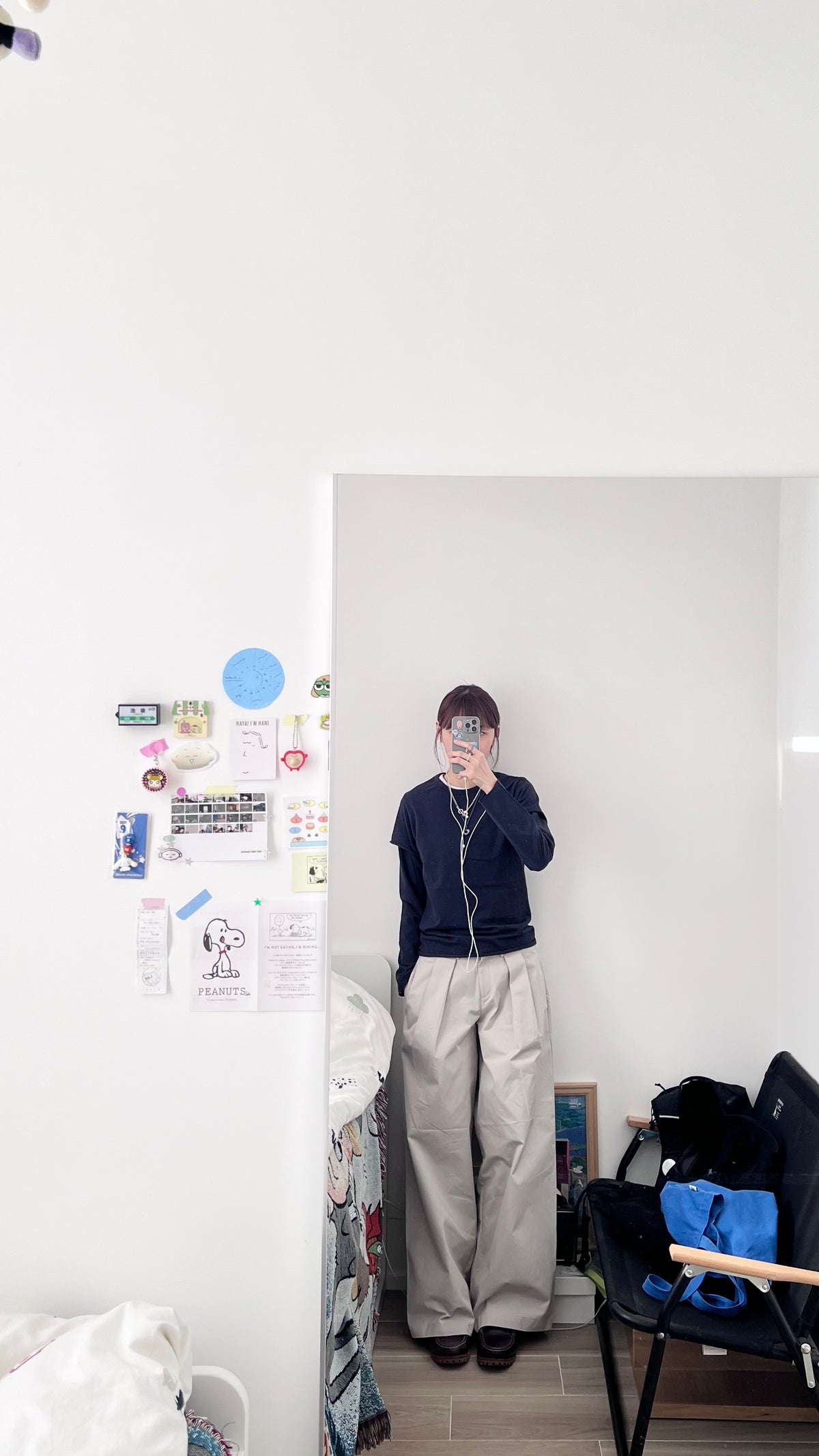 ally pleated waist trousers in grey (pre-order)