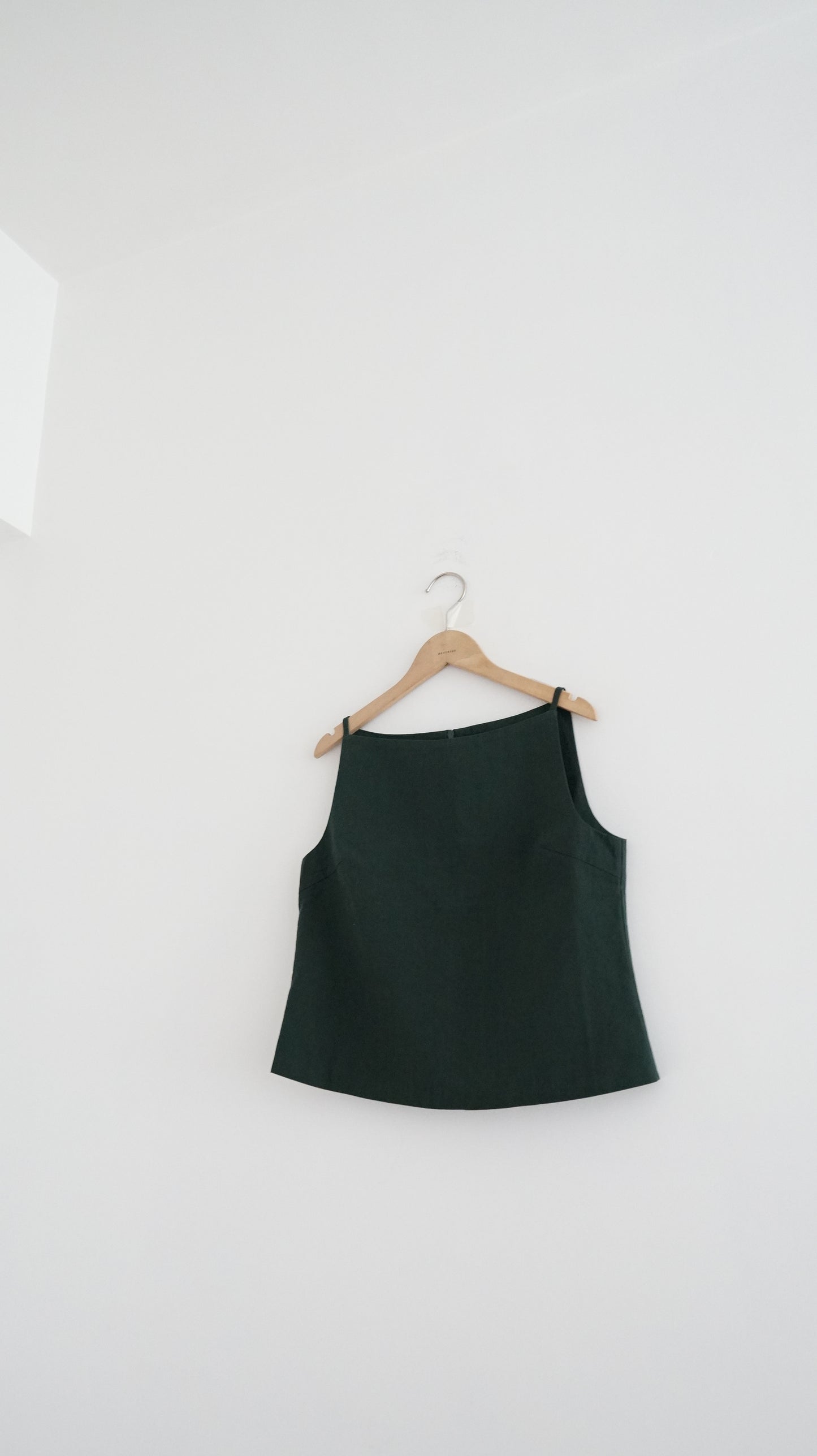 sally tank top in green