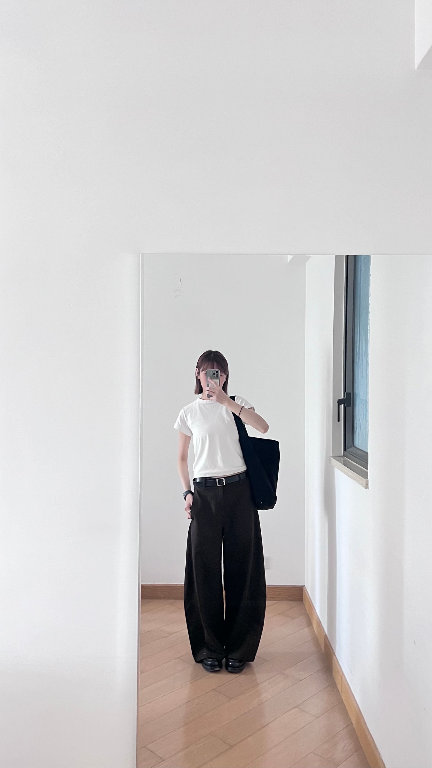 made-to-order ❇️ sculpted cocoon pants in brown (pre-order)