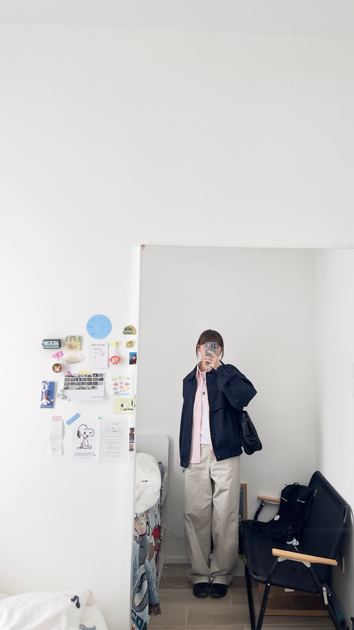 frey clean jacket in navy (pre-order)
