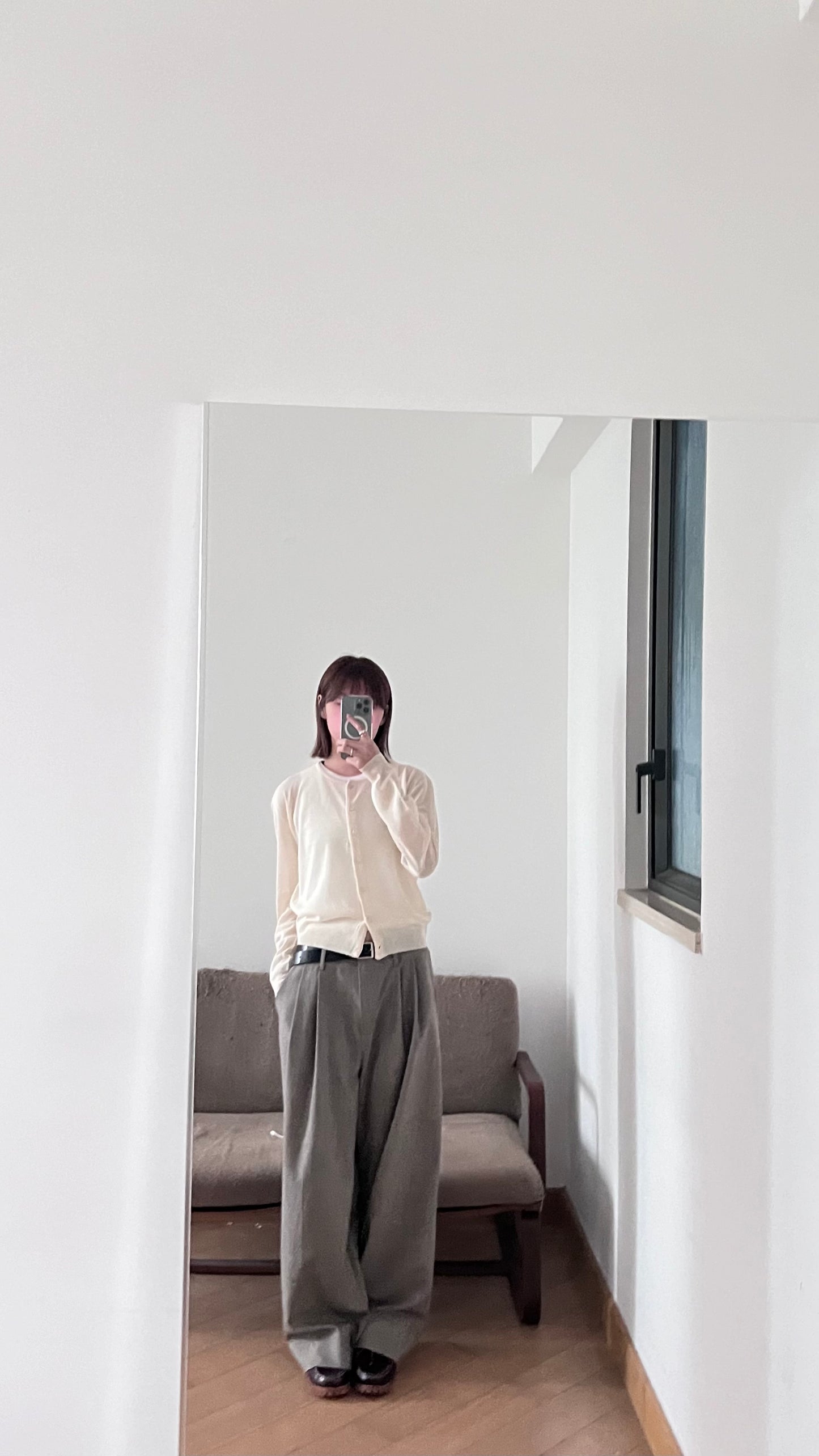 airy sheer cardigan in butter (pre-order)
