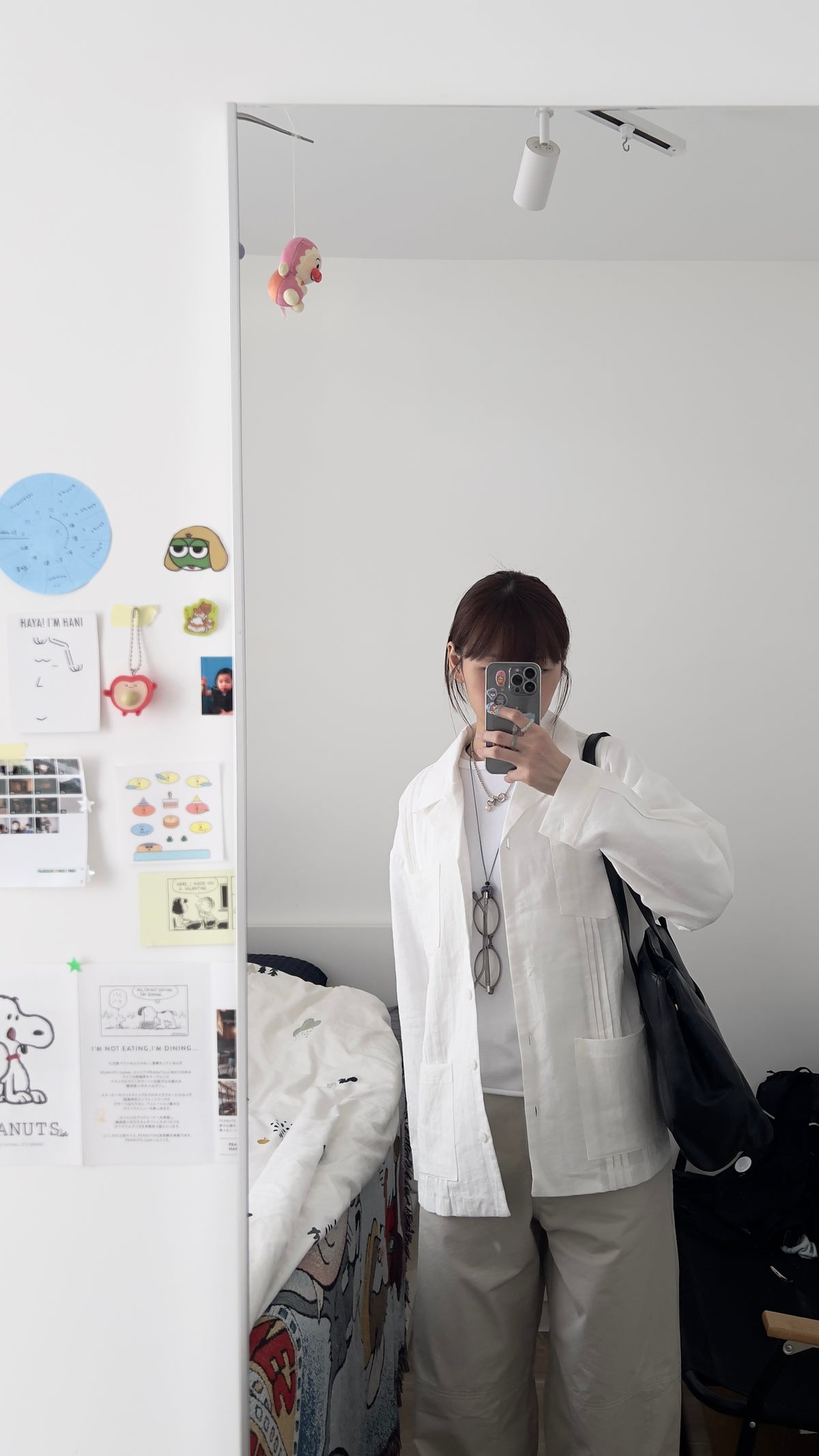 aster tailored linen jacket in white (pre-order)