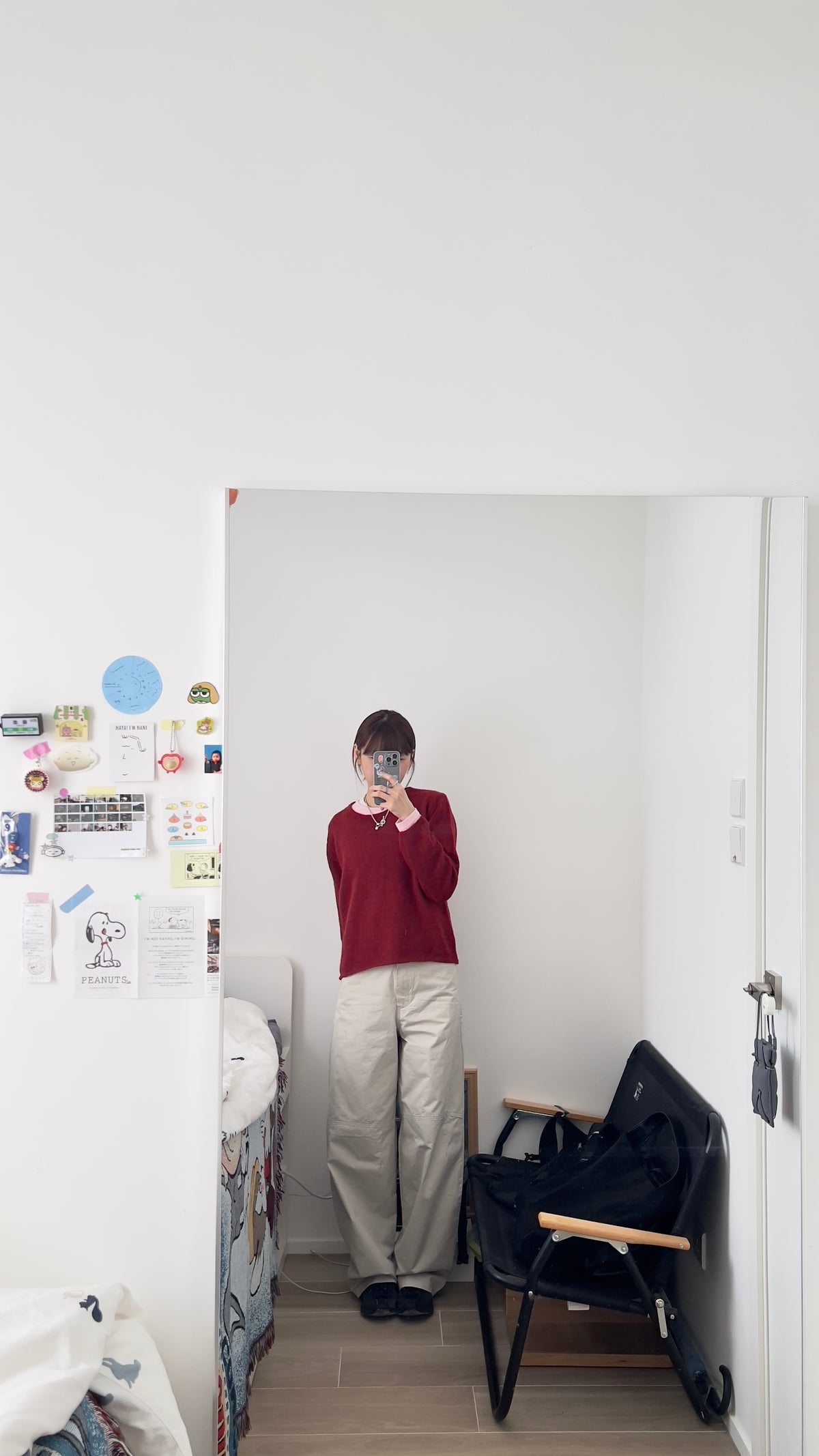 piano sweater in red (pre-order)