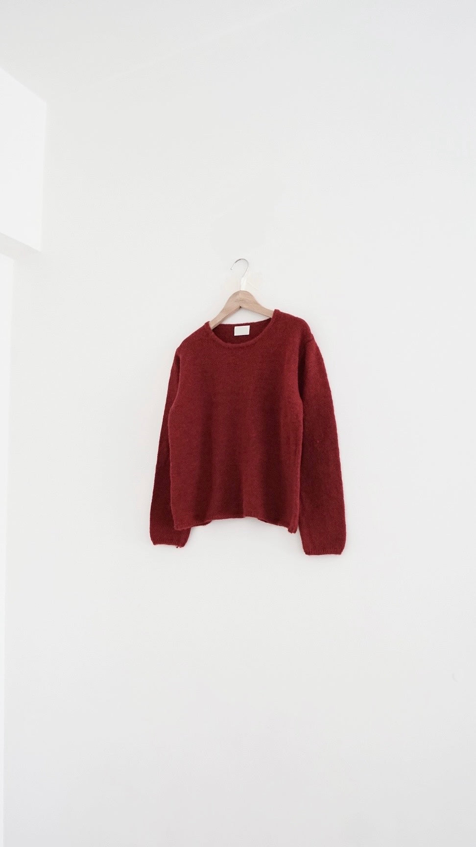 piano sweater in red (pre-order)