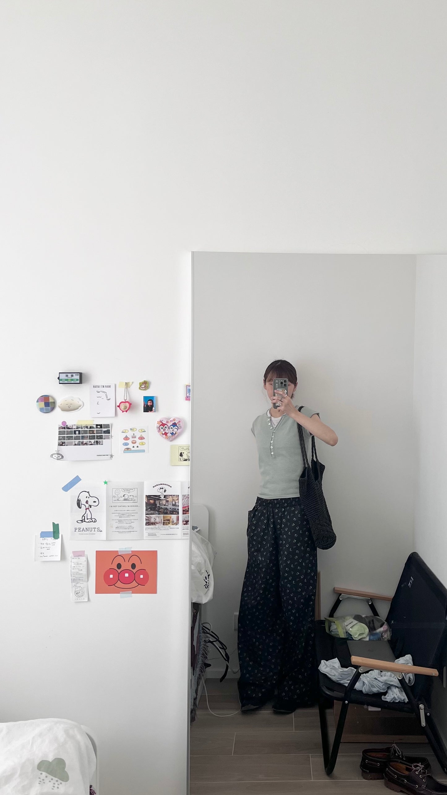 soren minimalist button knit top in mint (pre-order)