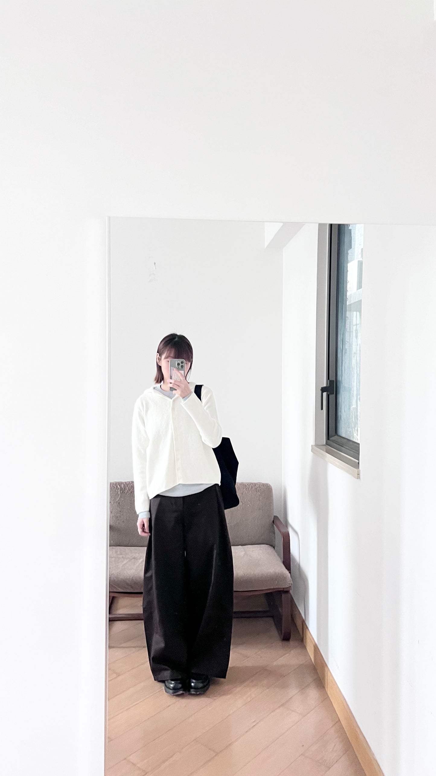 made-to-order ❇️ sculpted cocoon pants in brown (pre-order)