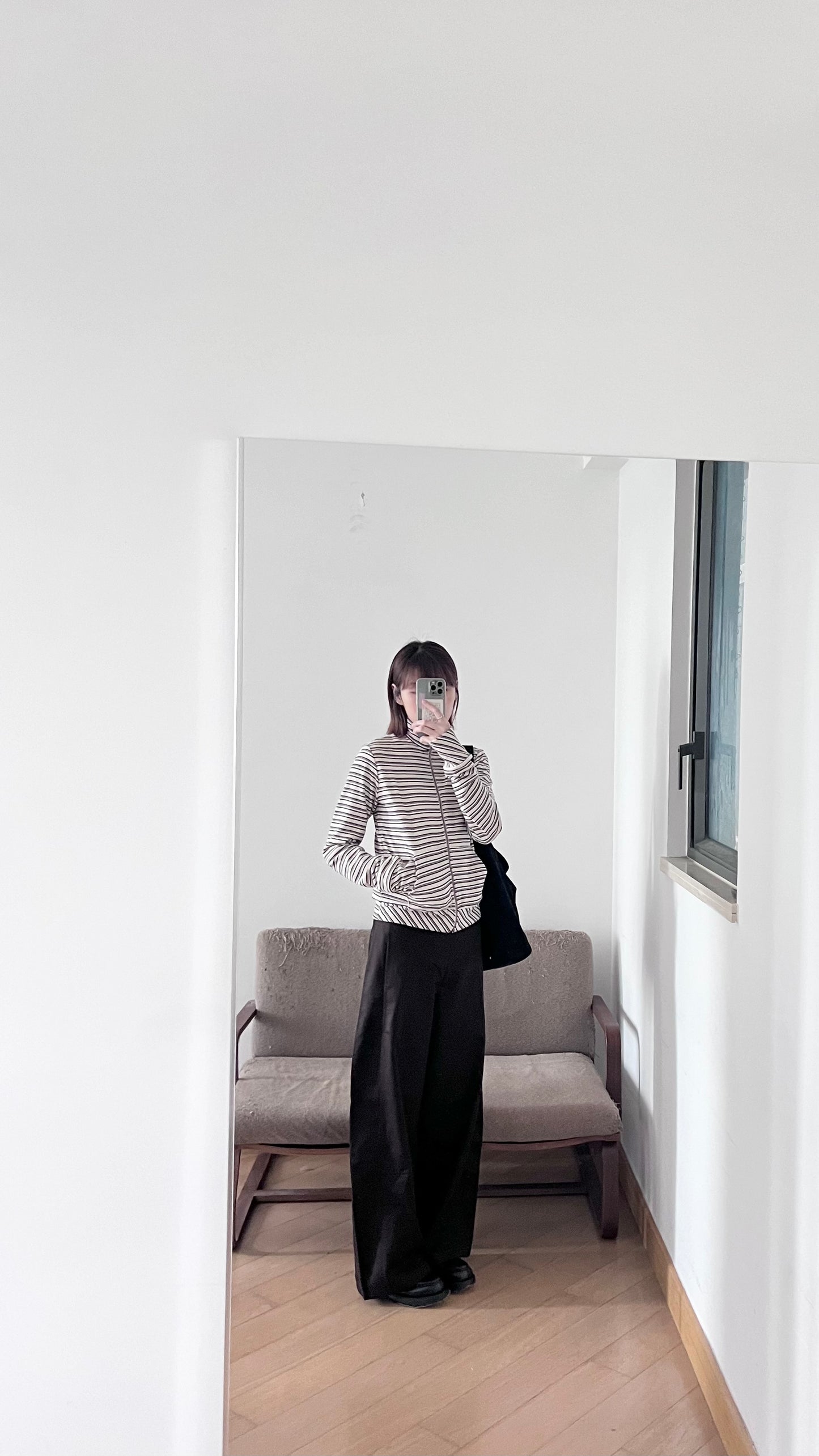 made-to-order ❇️ sculpted cocoon pants in brown (pre-order)