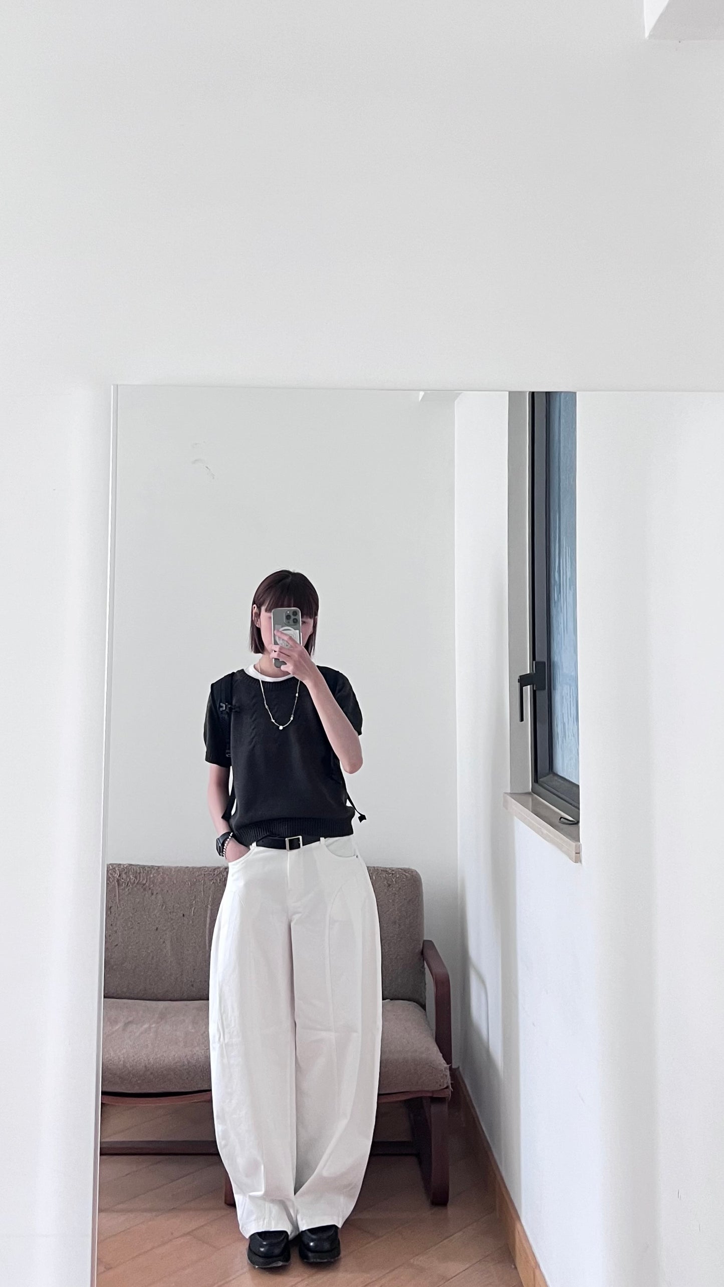 vintage sweater in charcoal (pre-order)