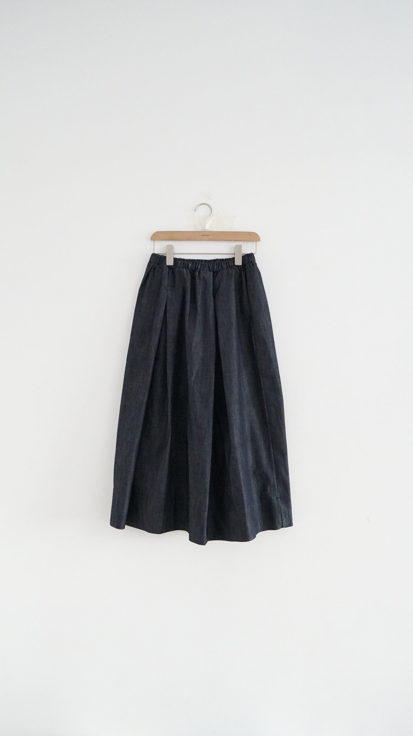 A-line skirt in denim (pre-order)