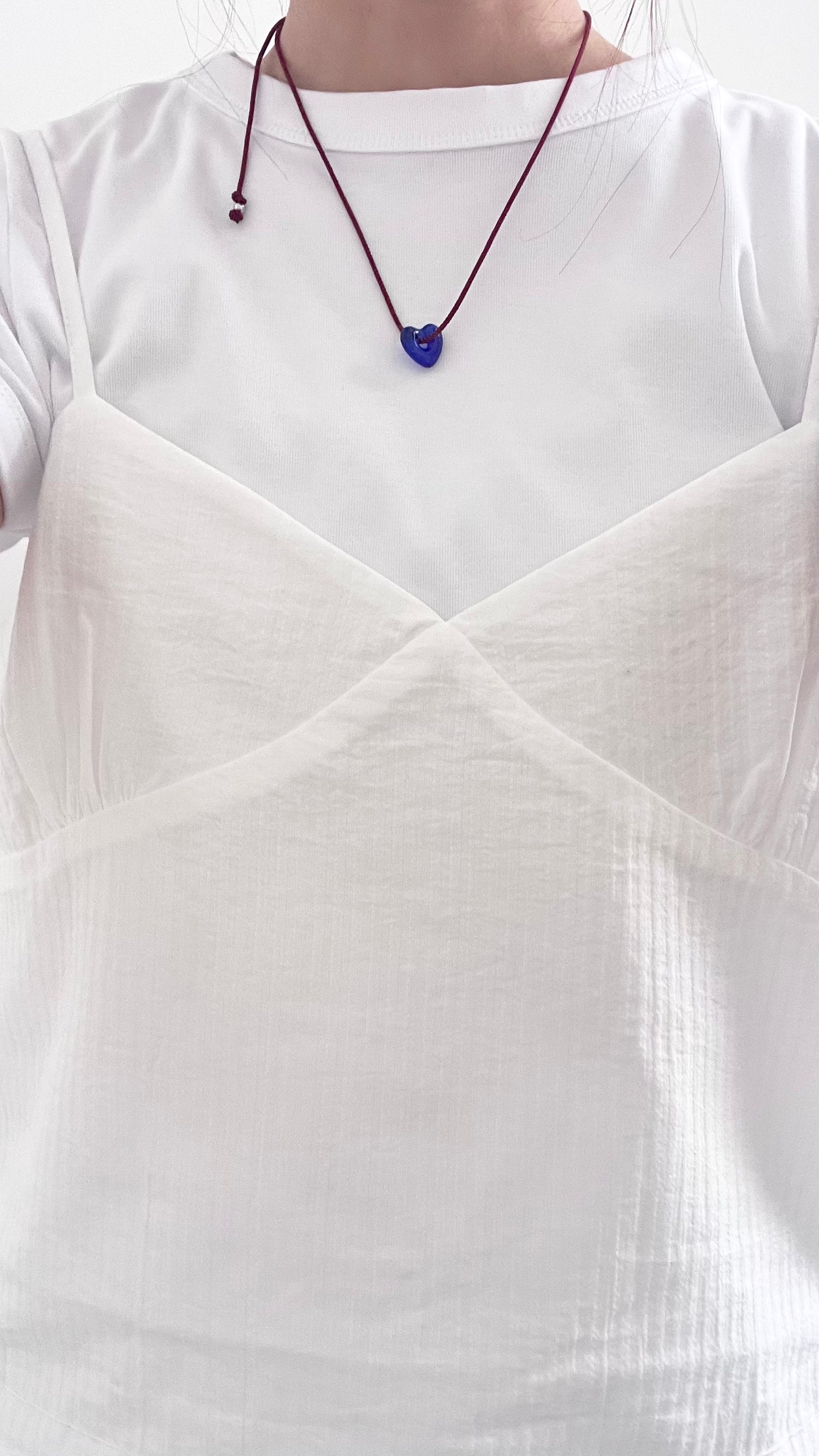 drawstring peplum camisole in white (pre-order)