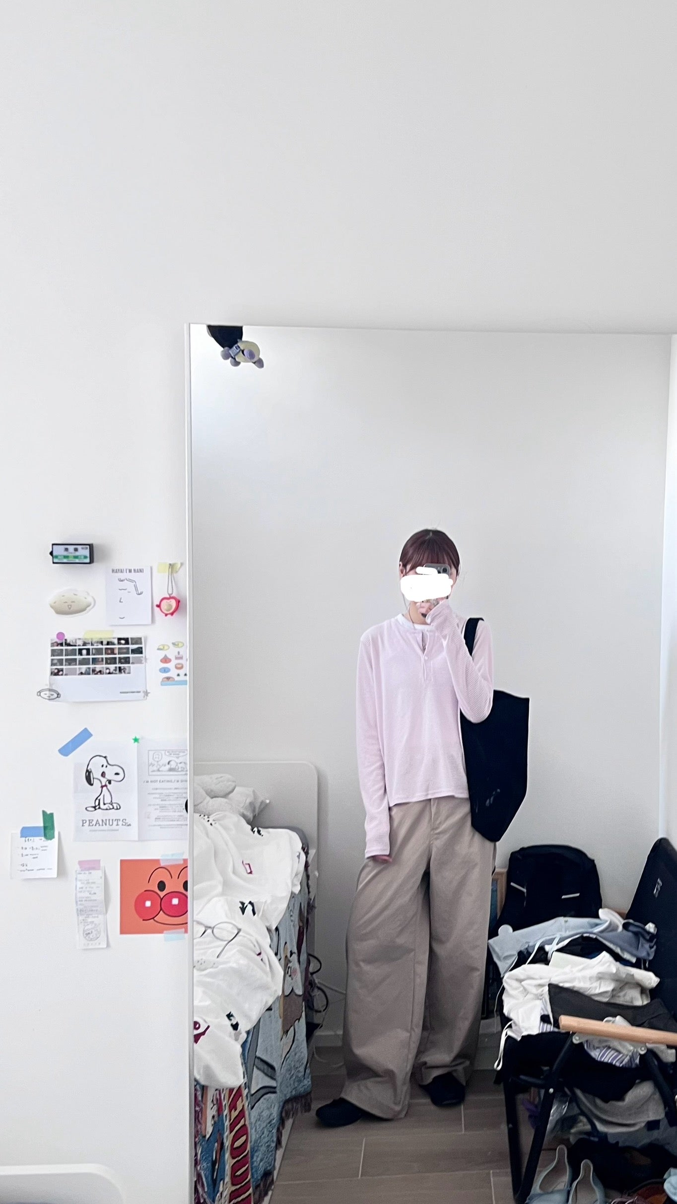 veil striped tee in purple (pre-order)