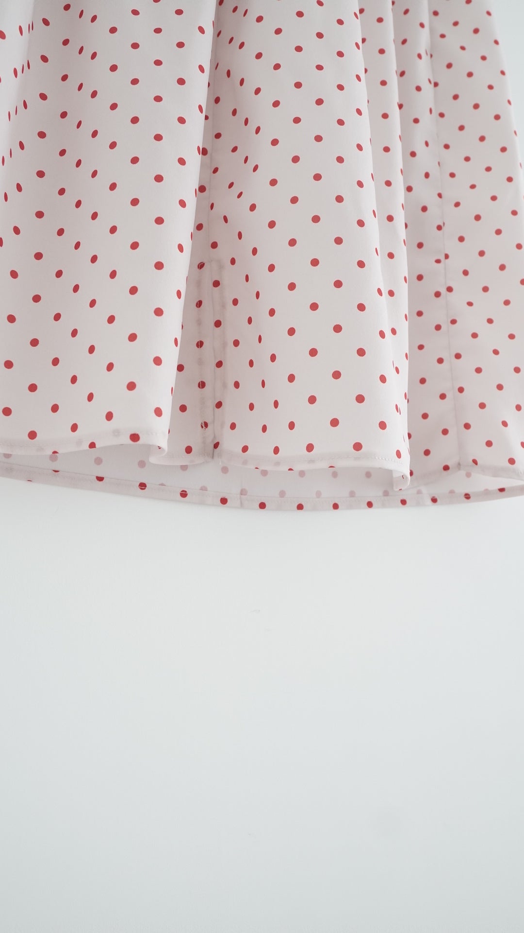 jenny dot midi skirt in pink (pre-order)