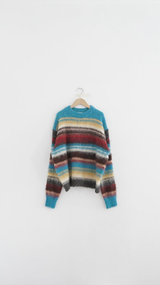 soren oversized sweater in lake blue  (pre-order)