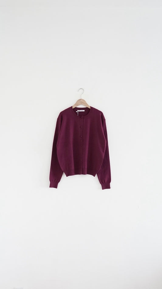 nero soft soft cardigan in amarante (pre-order)