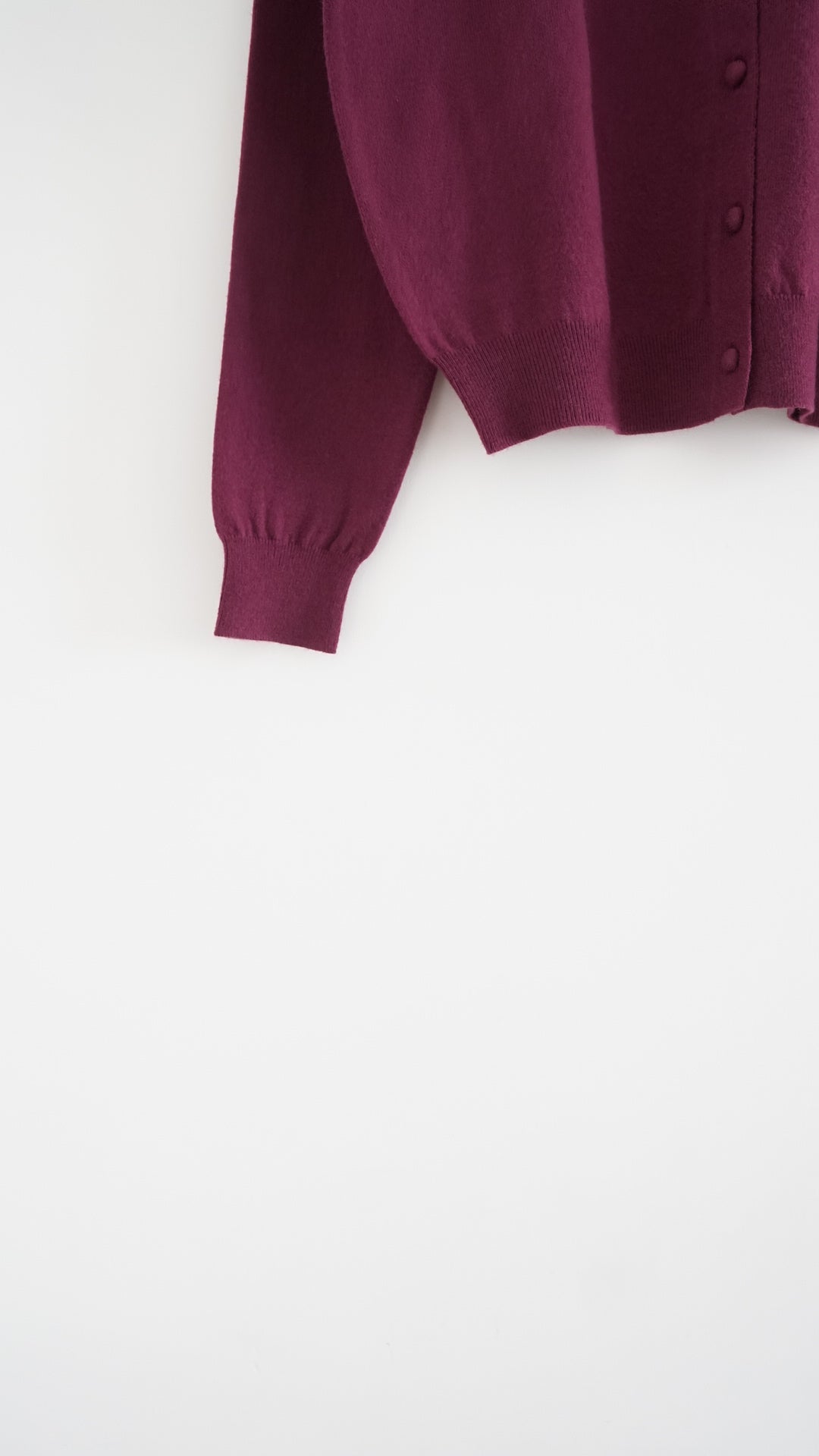 nero soft soft cardigan in amarante (pre-order)