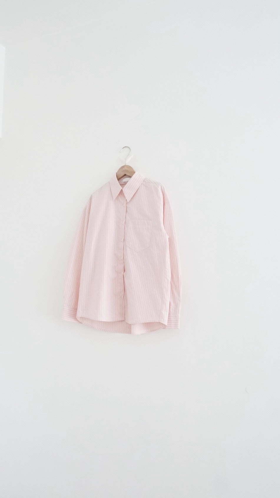 rei everyday striped shirt in pink (pre-order)