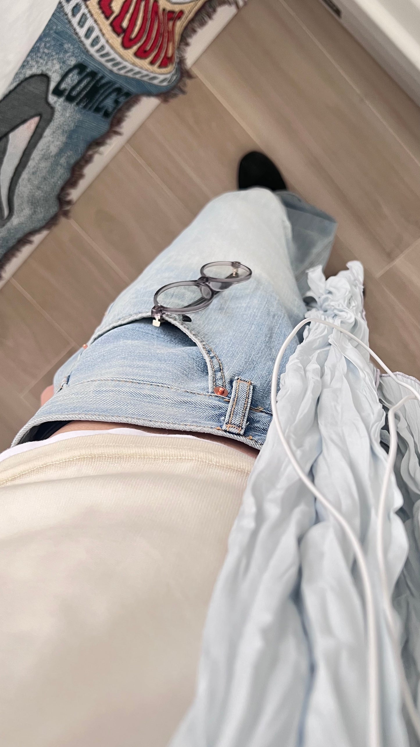 classic boyfriend jeans in denim (pre-order)