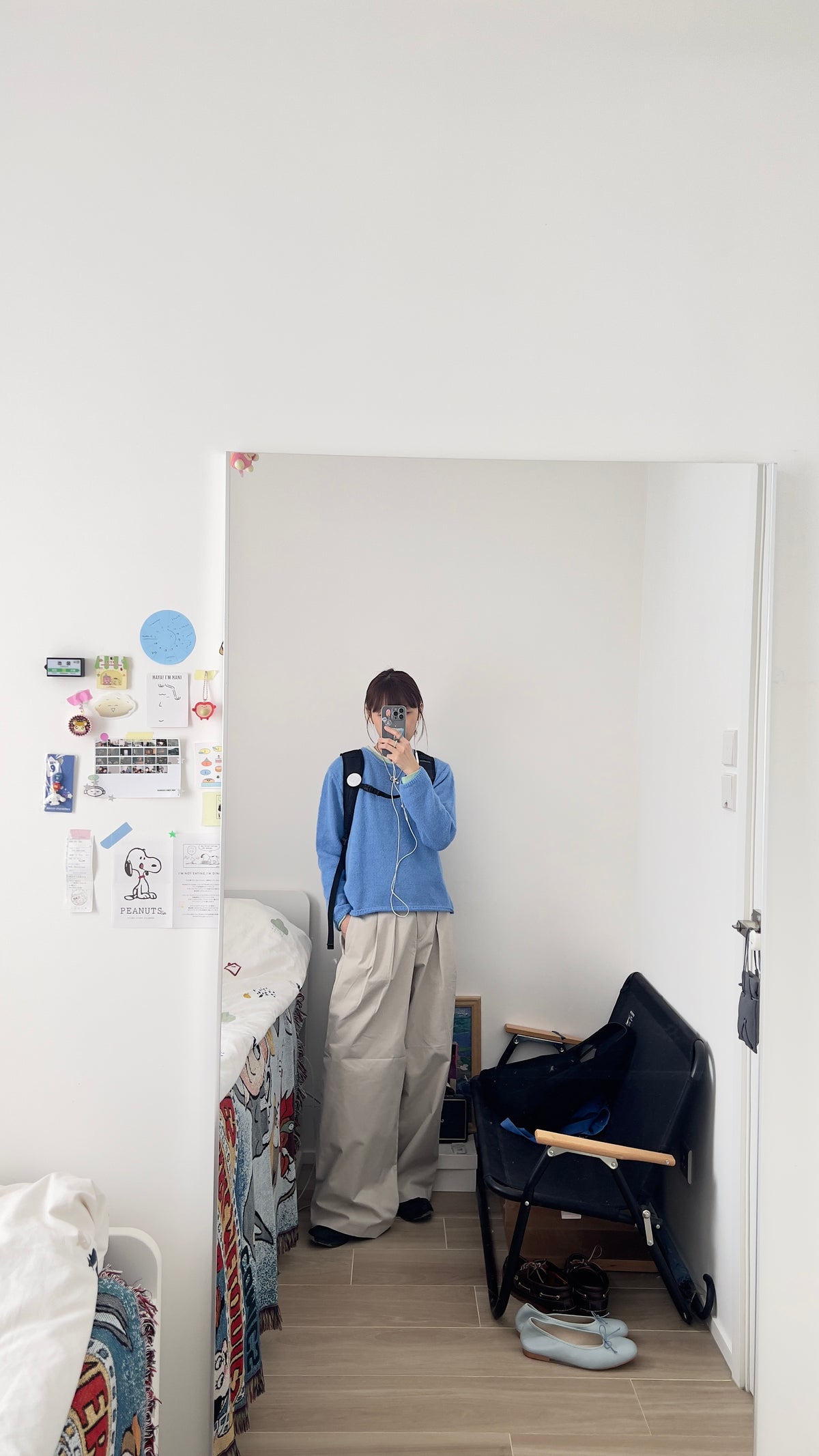 piano sweater in blue (pre-order)