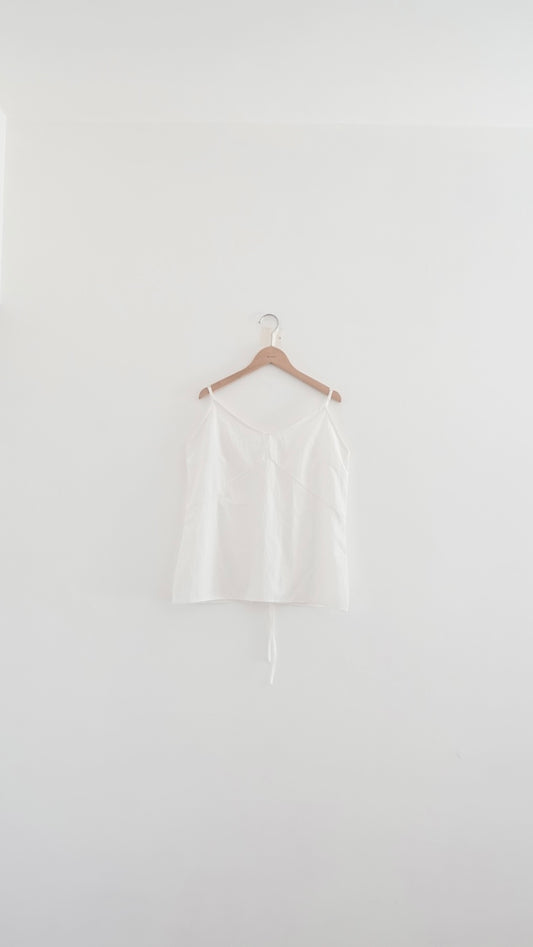 elara a-line camisole in white (pre-order)