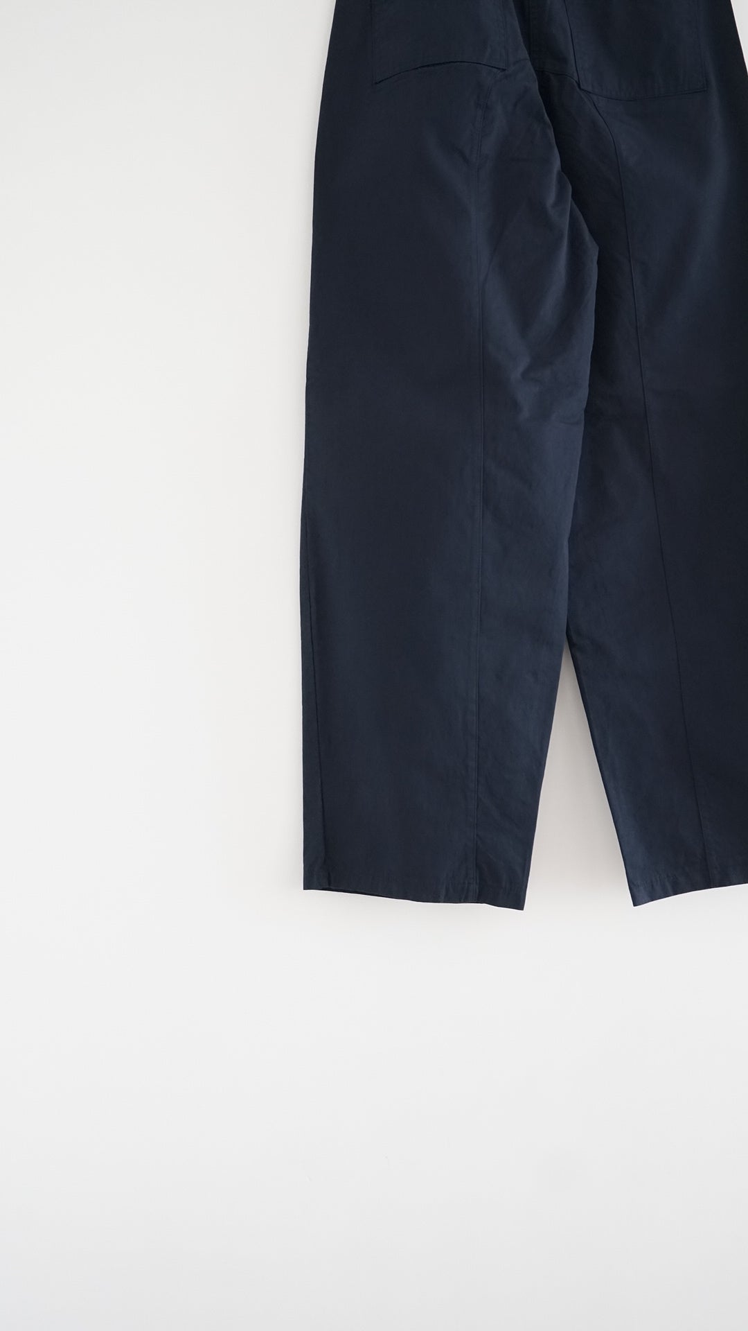 gemma barrel-leg pants in navy (pre-order)