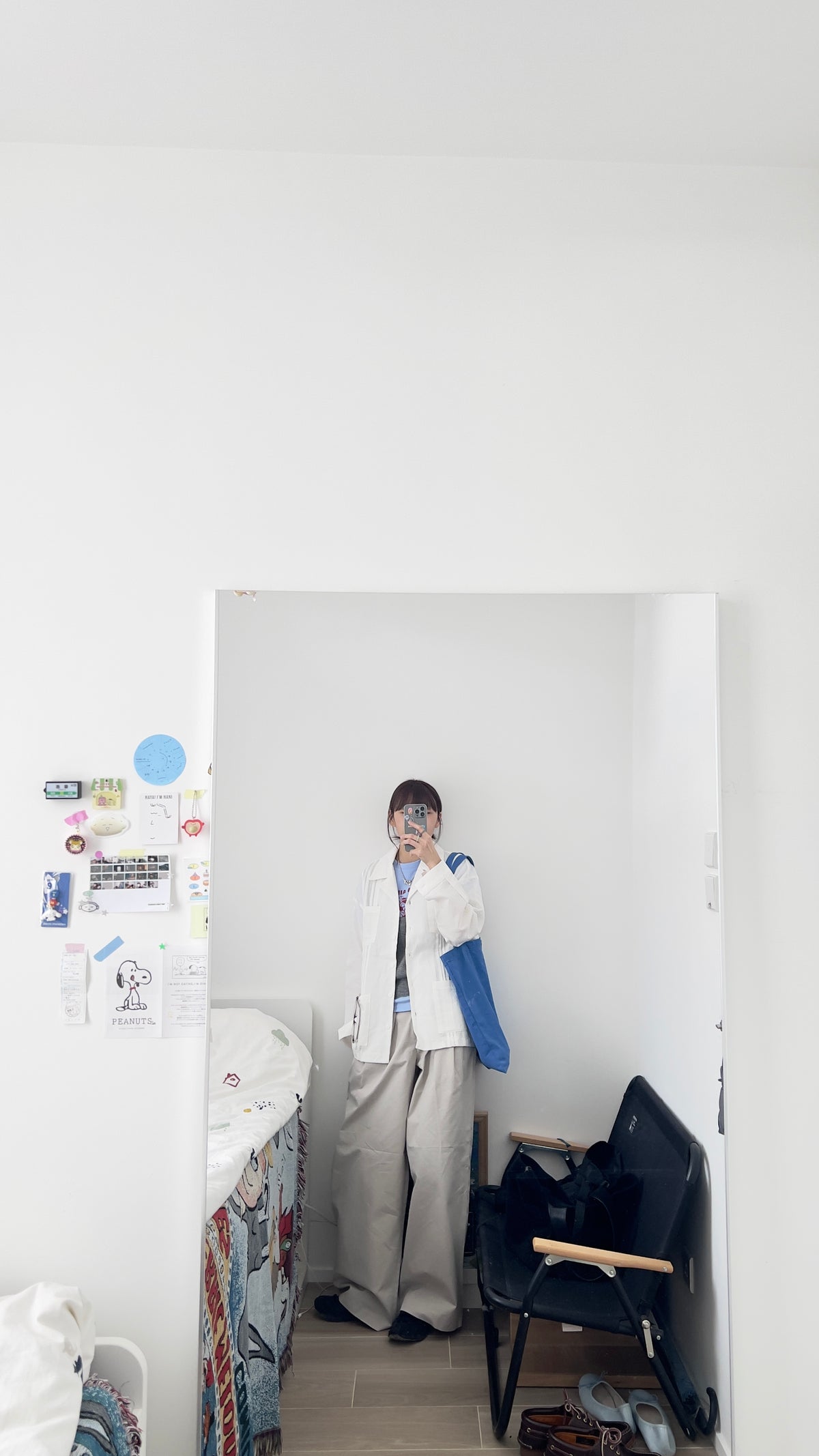 aster tailored linen jacket in white (pre-order)