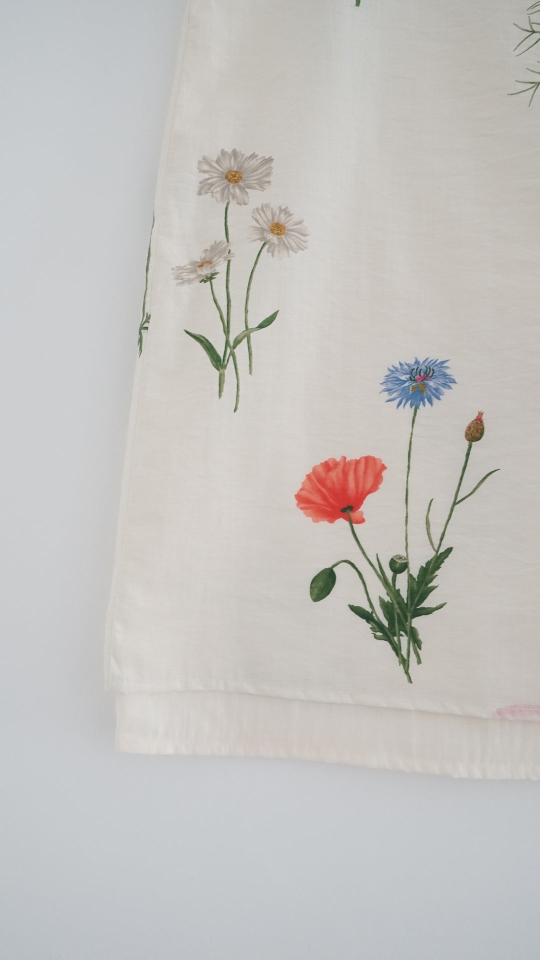 loria floral garden midi skirt in rainbow (pre-order)