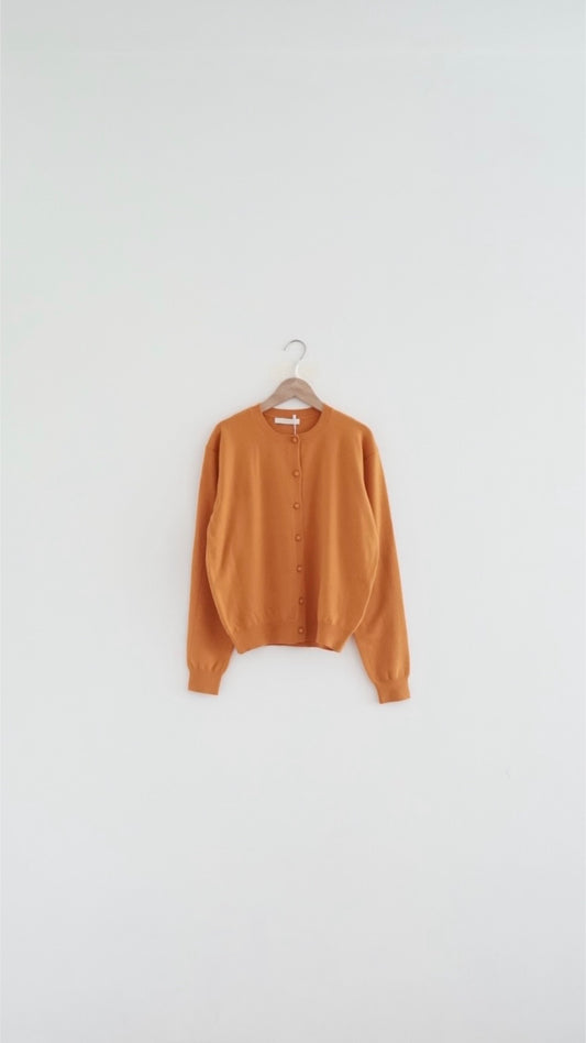 nero soft soft cardigan in orange (pre-order)