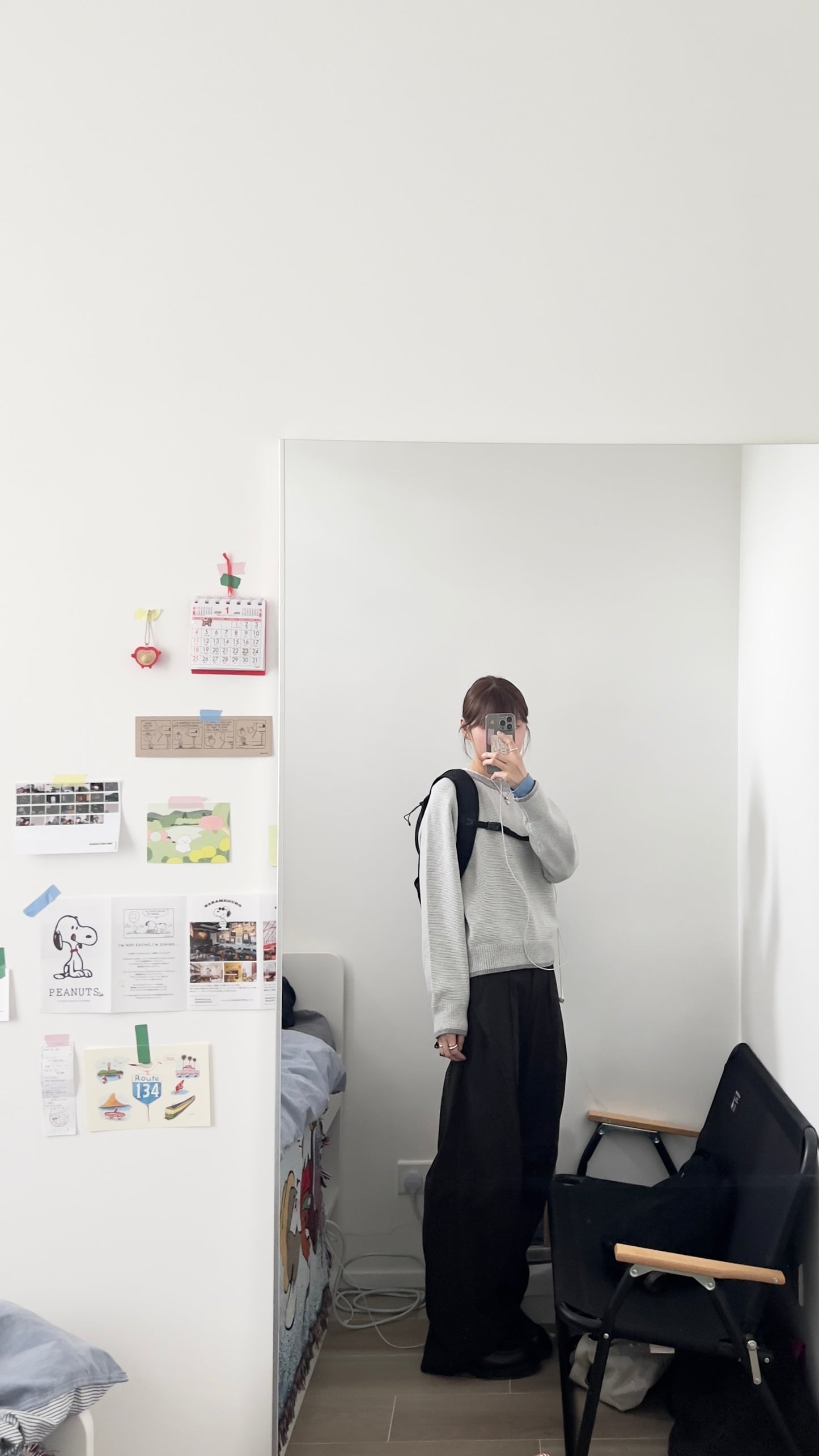 Victor tailored pants in charcoal (pre-order)