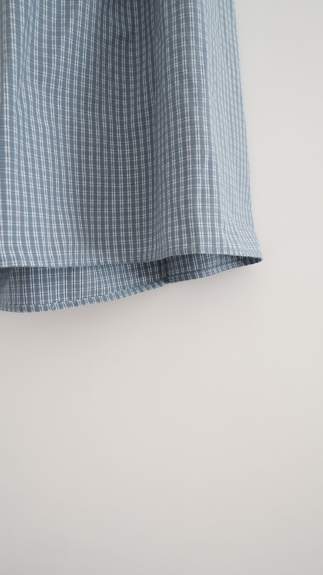 beautiful checked skirt in sora (pre-order)