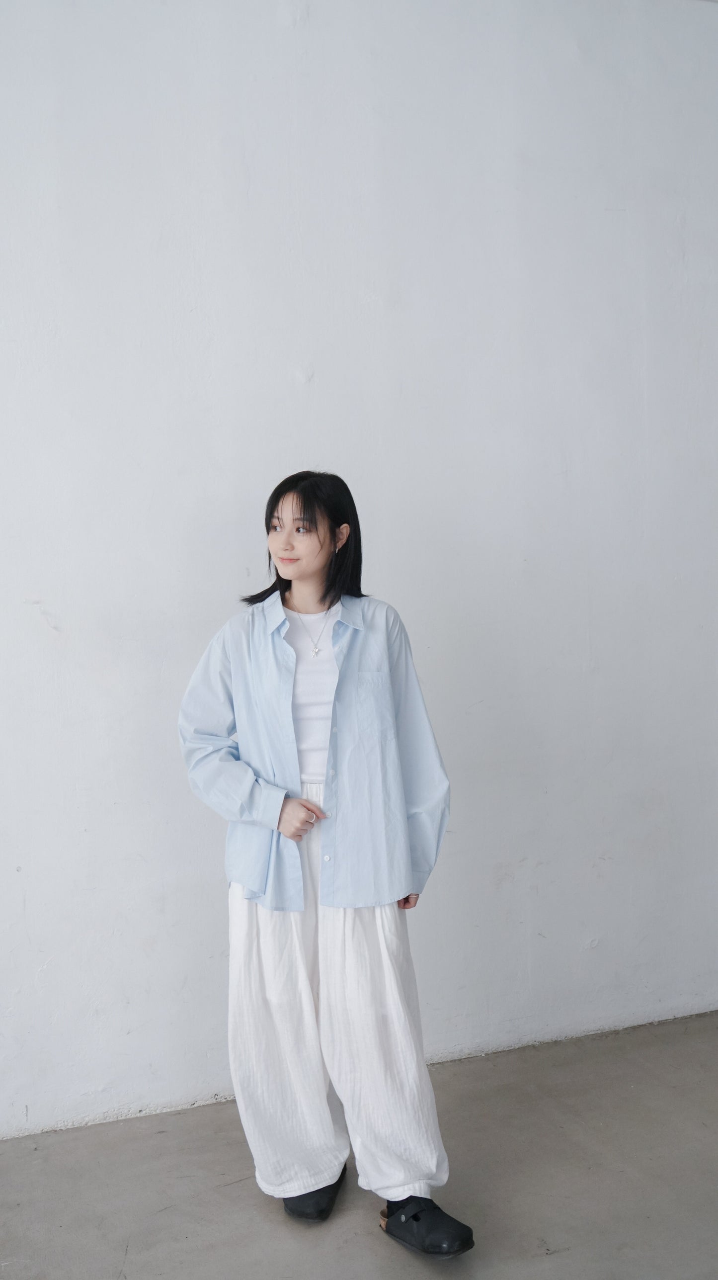 classic soft shirt in sora (pre-order)