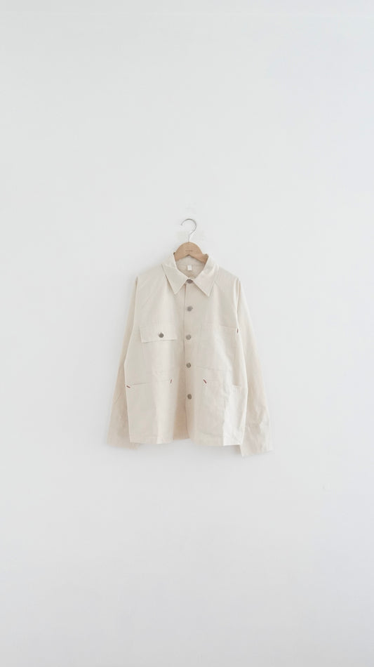 minimalist worker jacket