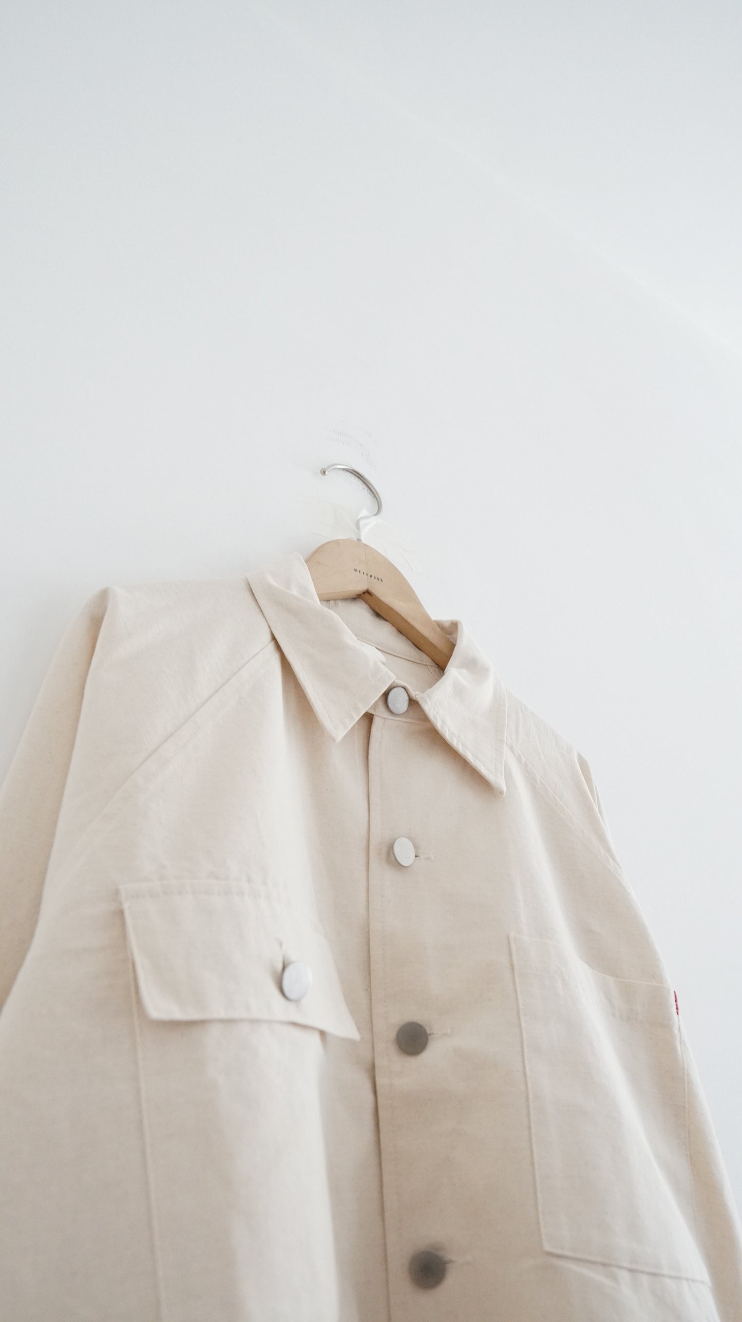 minimalist worker jacket