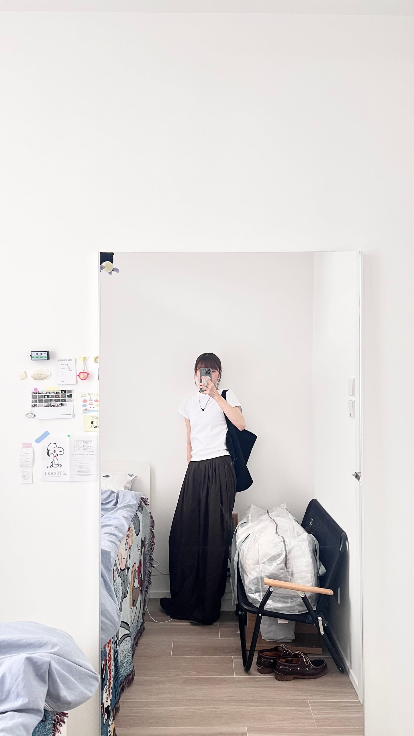 yoru pleated wide-leg trousers in brown (pre-order)