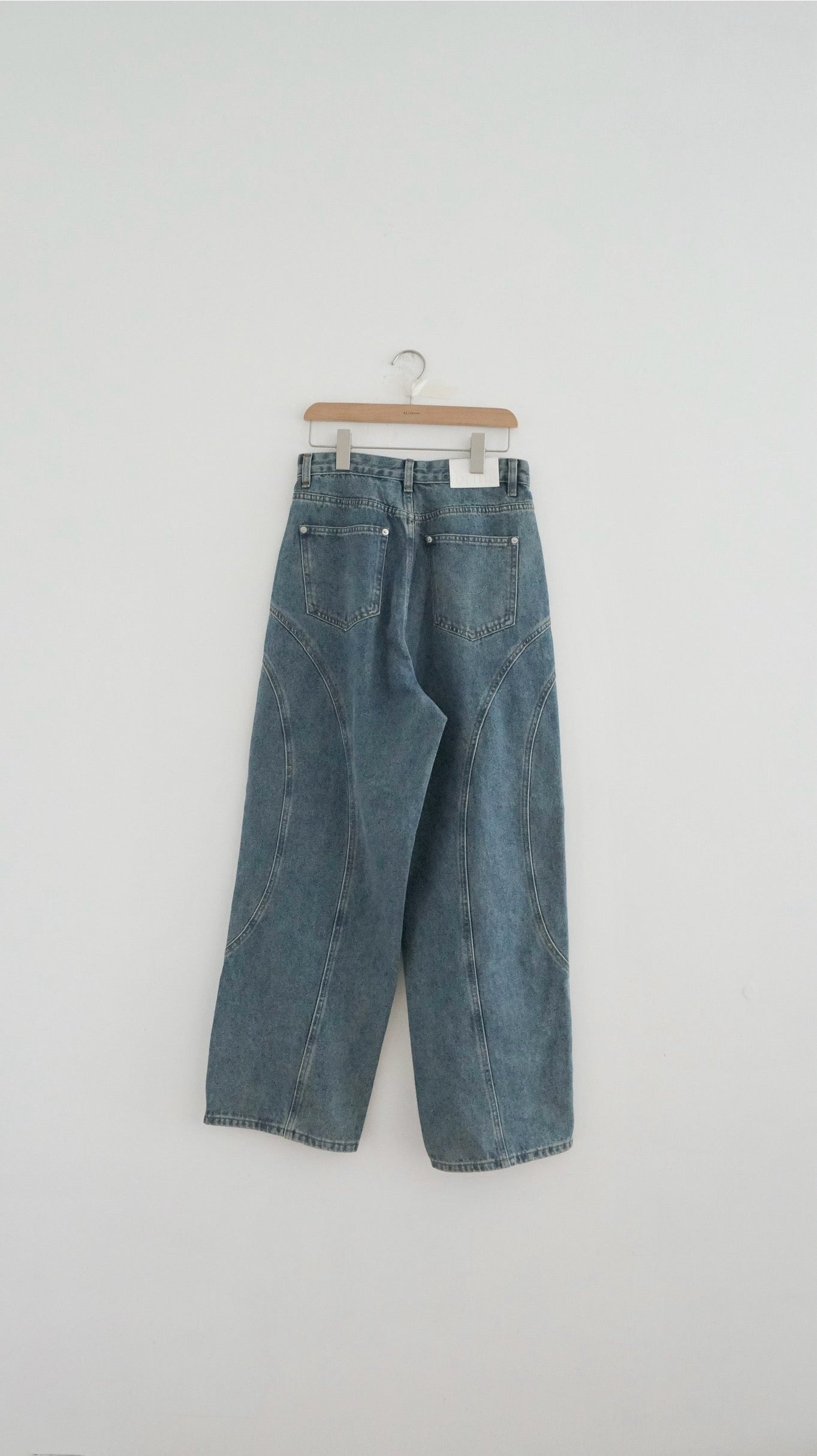 cocoon denim pants(pre-order)