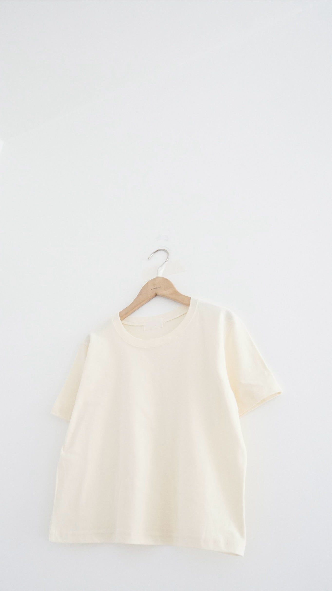 basic tee in butter