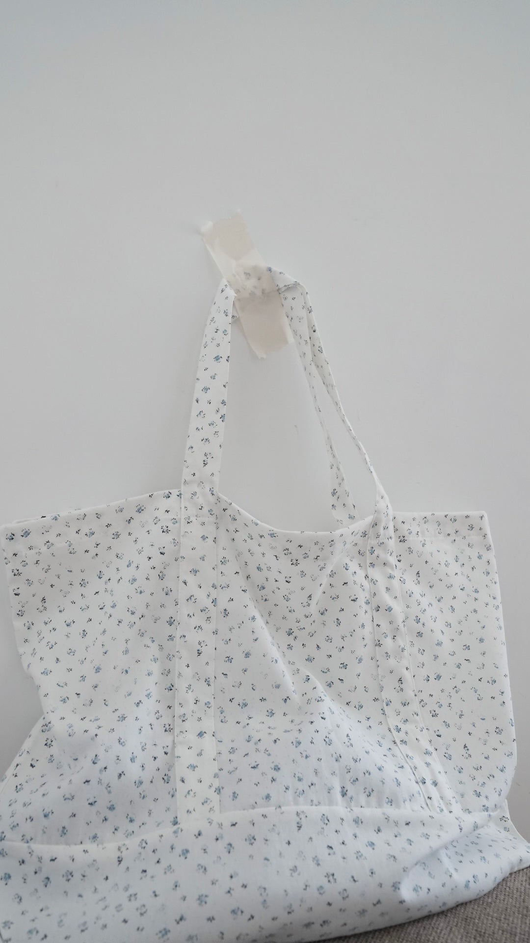 windy tote bag in floral (pre-order)