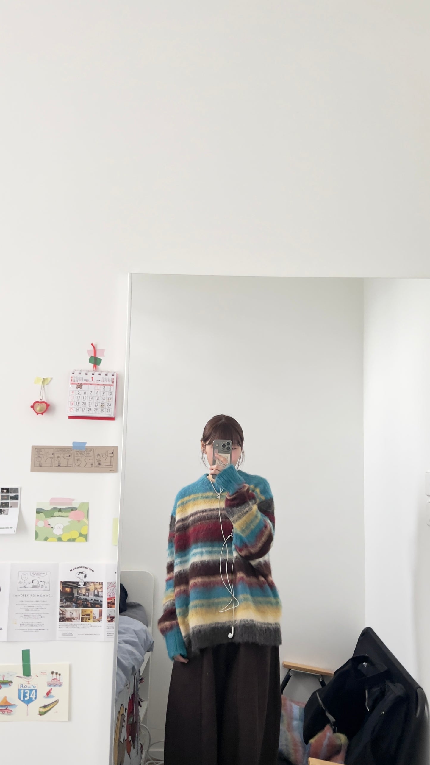soren oversized sweater in lake blue  (pre-order)